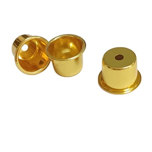 Ornamenti Natalizi Portacandele in Alluminio Traforato, Portacandele per Tealight, Artigianato <span class=keywords><strong>Natalizio</strong></span>, Coppette in Alluminio per Candele Tealight - Product Image 3