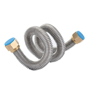 Tuyau de raccordement pour chauffe-<span class=keywords><strong>eau</strong></span> 4 points, en acier inoxydable 304, soufflet renforcé, anti-explosion, pour <span class=keywords><strong>eau</strong></span> froide et chaude - Product Image 2