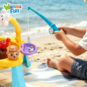 <span class=keywords><strong>Table</strong></span> d'activités aquatiques et de plage en plastique WANNA FUN avec arroseur électrique pour enfants, jouet d'été pour l'extérieur - Product Image 3