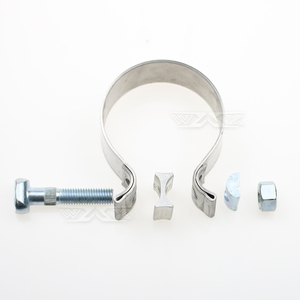 Collier de serrage universel en acier inoxydable 304 de haute qualité pour tuyau d'échappement de performance, collier de serrage robuste pour tuyau d'échappement de voiture - Product Image 2