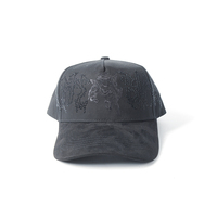 Gorra OEM ODM modelo nueva calidad Original 5 paneles logotipo del cliente gorra de béisbol de gamuza bordada 3D sombreros de barba de ala curva gorras G5
