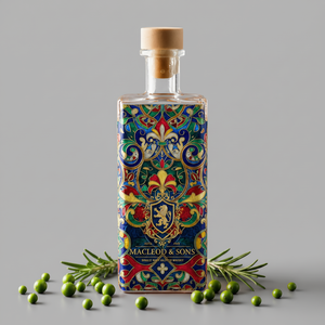 <span class=keywords><strong>Bouteille</strong></span> rectangulaire super-flint de 150 ml avec logo couleur personnalisé et boîte d'emballage, échantillon de spiritueux, liqueur, <span class=keywords><strong>whisky</strong></span>, vente en gros, directement de l'usine - Product Image 2