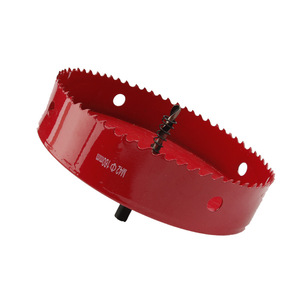 Scie cloche M42 160 mm à pointe en carbure pour plastique, tuyaux PVC, plaques de plâtre, tôles et bois - Product Image 1