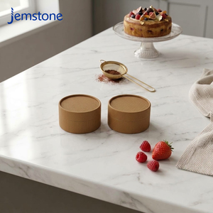 Custom Printed Eco-friendly Food Grade Round Cheesecake Paper Tube Packaging Box Colorful Bakery <b>Container</b> for Basque Cake - Product Image 3