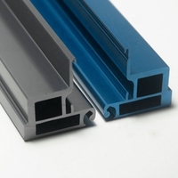 Profilé Aluminium en Extrusion T5, 6063 pièces, supports personnalisés