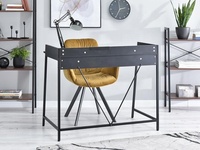 Meuble à cadre métallique, style simple, bureau à domicile, table d'écriture, table de lecture, table d'étude, support pour ordinateur portable, table d'ordinateur, bureau à domicile, salle d'étude et bureau