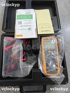 เครื่องทดสอบฉนวนกันน้ำ FLUKE 1587cFC และมัลติมิเตอร์แบบดิจิตอล พร้อมการวัดแรงดันสูงสุด 1000V - Product Image 1
