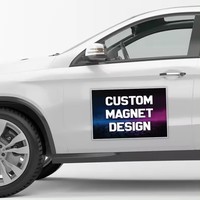 Grands aimants décoratifs, autocollants magnétiques pour voiture, panneau magnétique pour voiture