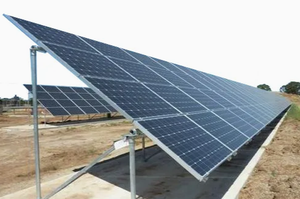 Soporte solar de tierra comercial fijo estable para granjas solares grandes - Product Image 4