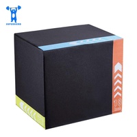 Equipo de Entrenamiento de Gimnasia 3 en 1 para Niños, Caja de Salto, Taburete de Salto, Caballo de Salto, Caja Inflable, Material de Poliuretano