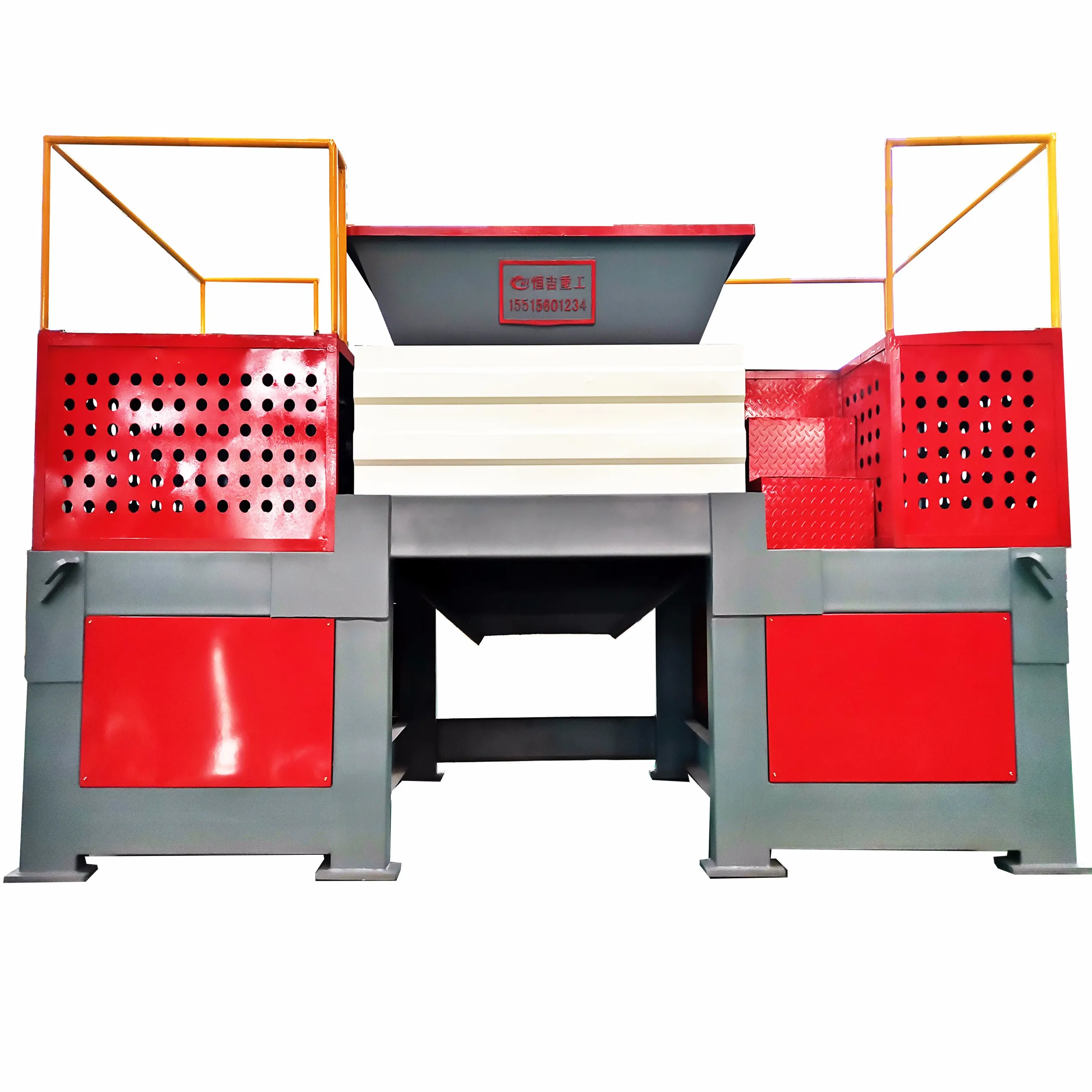 Máquina trituradora de láminas de hierro, precio de fábrica, para reciclaje de desechos de Metal, Control CE ISO PLC CN;HEN 2200 22 HJ