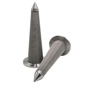 Élément filtrant <span class=keywords><strong>conique</strong></span> <span class=keywords><strong>Passoire</strong></span> temporaire en forme de cône avec conception de chapeau de sorcière <span class=keywords><strong>pour</strong></span> filtres à mailles - Product Image 5