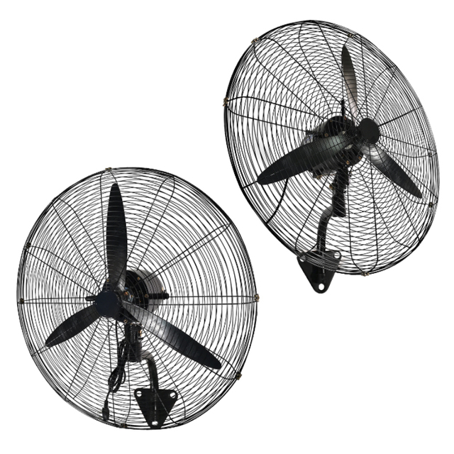26 Inch Vertical Industrial Fan 13000 Cubic Meter Electric Wall Mounted High Velocity Outdoor Household Metal 100% Copper Motor