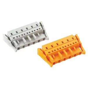 Complete production line 2 pin wire connector block terminal / PCB Terminal Block / Pluggable Spring Terminal Block