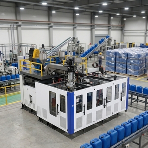 Machine de soufflage par extrusion automatique pour la fabrication de bidons en plastique de 5L, <span class=keywords><strong>10L</strong></span>, 20L, 25L, 30L pour huile de cuisson, <span class=keywords><strong>AdBlue</strong></span> et produits chimiques - Product Image 1