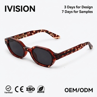 Lunettes de soleil polarisées écologiques G850 pour hommes et femmes, style rétro, monture en métal propionate, lunettes de soleil durables, vente en gros