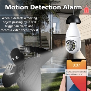 5G Wifi IP E27 Bulb Surveillance CCTV PTZ PTZ Cameras Night Vision Wireless Home 3MP HD CCTV Wireless Network Security <b>Camera</b> - Product Image 5