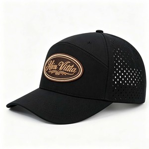 Custom Logo 7-Panel Waterproof Breathable Performance Outdoor Cycling Sport Cap Plaid Adjustable Fit All-Season Casual Fashion - Product Image 1