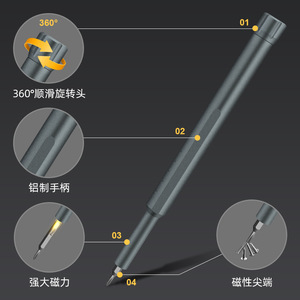 Juego de destornilladores de precisión Glede de 40-60 piezas con puntas magnéticas para kit de herramientas de reparación de electrónica - Product Image 4