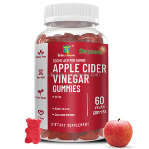 Gummies di aceto di sidro di mele per adulti integratori dimagranti vitamine pillole bruciagranti dimagranti corpo morbido caramella ACV mela - Product Image 6