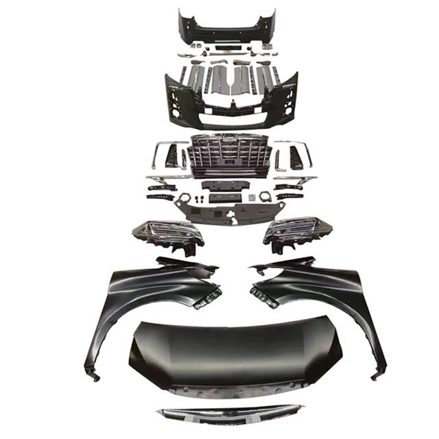 JXY Vellfire Series 20 Front Bumper ABS Full Set Convert Bodykit