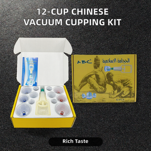 Grosir merek ABC vakum bekam terapi rileks pemijat <span class=keywords><strong>Kit</strong></span> 12 kaleng cangkir hisap perlengkapan Tubuh 1 tahun garansi rendah - Product Image 2