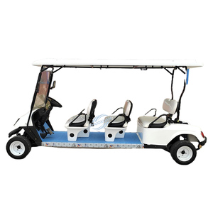 รถบัสท่องเที่ยวไฟฟ้าดัดแปลงสไตล์โบราณ พร้อมไฟตกแต่งแบบกำหนดเอง เหมาะสำหรับสถานที่ท่องเที่ยวทางวัฒนธรรม - Product Image 4