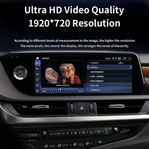 เครื่องเล่นวิดีโอมัลติมีเดียติดรถยนต์ GPS ขนาด256GB สำหรับ ES350 ES200 Lexus Ees ES300H 2018-2022 CarPlay แอนดรอยด์13 QLED - Product Image 6