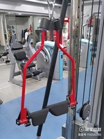 Usine En Gros 8 Ensembles Réglable Mag Poignées Lat Pull Down Back Prime Poignée Câble Machine Attachement