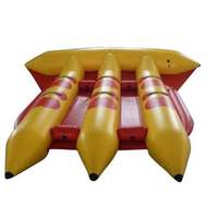 Bateau banane gonflable en PVC pour adultes, type Flying Fish, pour le plaisir aquatique, idéal pour la location estivale