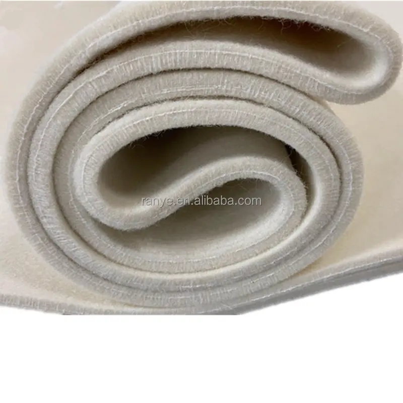 Cinturón de fieltro de lana prensado 100%, 3-10mm, para máquina de impresión de transferencia, tamaño personalizado