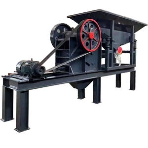 Frantoio Mobile Portatile per Pietre con Nastro Trasportatore e Ruote, Integrato con Motore AC ad Alta Produttività - Product Image 4