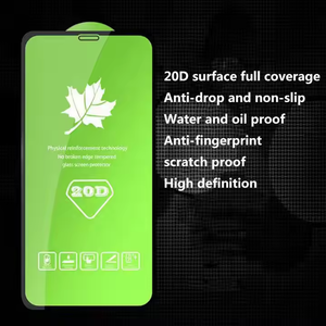 Pour <span class=keywords><strong>iPhone</strong></span> 17 16 20D bord incurvé pleine colle anti-rayures protecteur d'écran en verre trempé pour Samsung Film de protection de téléphone portable - Product Image 2