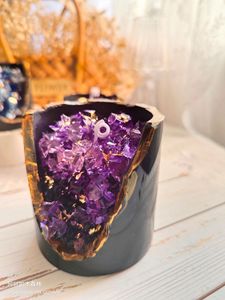 <span class=keywords><strong>Bougie</strong></span> d'aromathérapie minérale en cristal ornements cadeau d'anniversaire Souvenir créatif décoration de la maison cire de gelée - Product Image 4