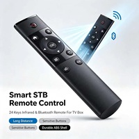 Control Remoto Infrarrojo JCXK de 24 Teclas, Plástico ABS para TV y Decodificador, OEM ODM Personalizado
