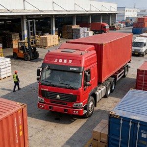 Competitive Price China Factory Direct 5 Ton 8X4 12 Wheel Light Duty Cargo Van <strong>Truck</strong> for Sale - Product Image 1