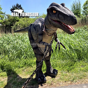 Offre Spéciale réaliste dinosaure <span class=keywords><strong>Robot</strong></span> marche adulte caché jambe dinosaure Costume - Product Image 5