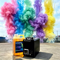 Fluide de recharge de haute qualité pour machines à brouillard et machines à fumée de scène, capacité 5L, pour brouillard coloré et fumée, compatible avec les machines à fumée pour révélation du sexe