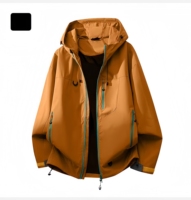 Veste d'hiver gothique réversible pour homme, simple boutonnage, col en V, en denim et cuir véritable, manches papillon, écologique