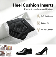 Coussinets de talon personnalisés avec logo, emballage, forme, taille et couleur, utilisés pour protéger le talon de la personne des frottements des chaussures