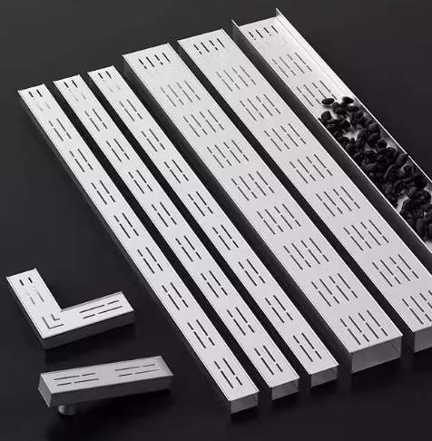 304 Stainless Steel Rectangle Linear Drain