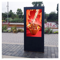 Réverbère écran led écran de visualisation led pubs rue led publicité de rue écran