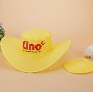 Custom Full Color Sublimation Printing Polyester Folding Beach Sun Hat