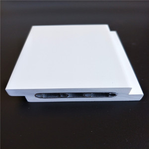 Componenti <span class=keywords><strong>per</strong></span> <span class=keywords><strong>persiane</strong></span> <span class=keywords><strong>in</strong></span> PVC con telaio a L e cerniere, finitura lucida effetto <span class=keywords><strong>legno</strong></span>, resistenti ai graffi, <span class=keywords><strong>per</strong></span> soggiorni - Fornitura affidabile direttamente dalla fabbrica - Product Image 4