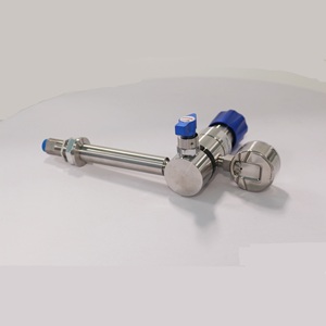 316L Max. 60-bar-Einlassdruckstift-Baugruppen für LPG-Propan-<span class=keywords><strong>CO2</strong></span>-Regler für die Hochdruck-Tisch montage Argon acetylen - Product Image 3