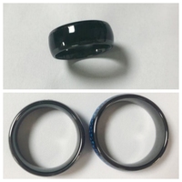 13.56MHz NFC Anneau Céramique + Résine Époxy Smart Finger RFID Porte-clés pour Tesla S50 M1 CUID T5577 Portable pour Application Hôtel
