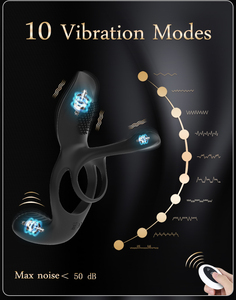 USA <strong>Hot</strong> Sale New Arrival 3 Motors High Vibrating Male Adult Sex Toys <strong>Penis</strong> Cock Ring Vibrator - Product Image 5