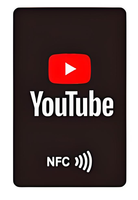 Etiqueta de negocios de PVC de doble cara personalizable NFC Código QR Impermeable Revisión Ins TikTok Google TikTok RFID Pago Hotel