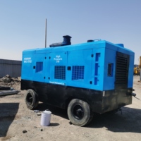 Compresseur d'air stationnaire d'occasion bon marché Moteur diesel Cummins Kaishan KSZJ-27/22 Tuyau de 2 pouces fabriqué en Chine