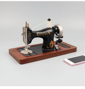 Sewing Machine <strong>Model</strong> Metal <strong>Crafts</strong> With Handmade for Home - Product Image 6